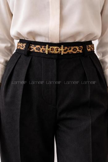 Lamelif Gold Tokalı İnce Kadın Kemer,Pantolon Kemeri ,Gömlek Kemeri Çeket Kemeri