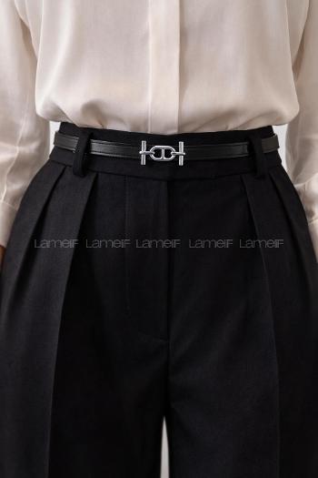 Lamelif Gümüş Tokalı İnce Kadın Kemer,Pantolon Kemeri ,Gömlek Kemeri Çeket Kemeri