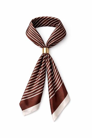 Brown Foulard