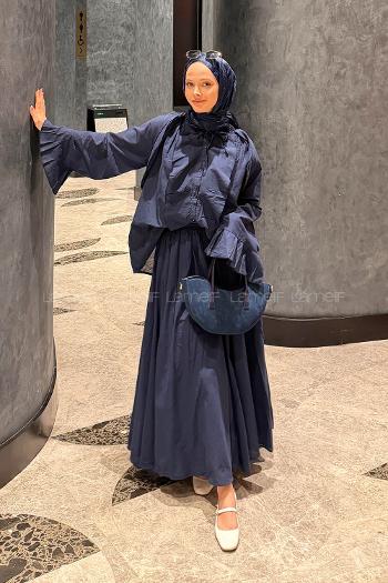 Lamelif Vual Takım Lacivert