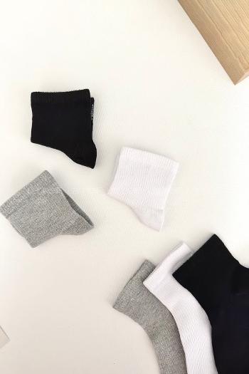 Lamelif 3lü İhracat Yarım Konç Çorap