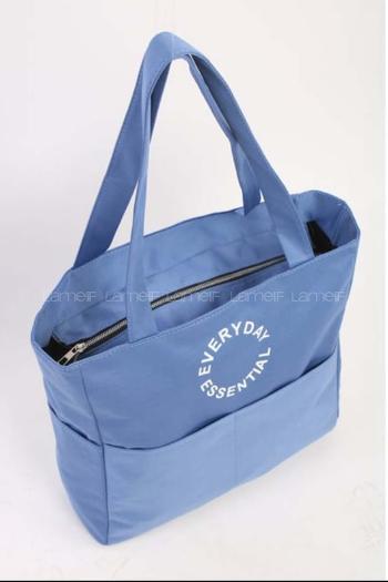 Lamelif Shopper Bag Kadın Çanta Mavi