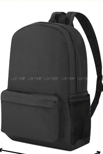 Lamelif Spor Okul  Çantası Unisex Siyah