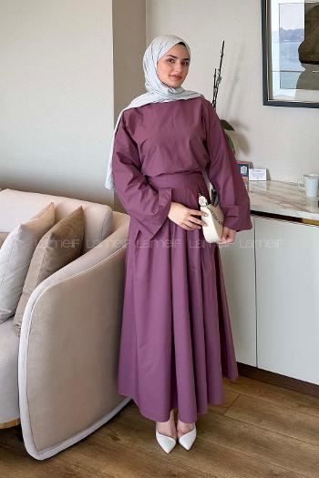 Lamelif Etekli Takım Gül