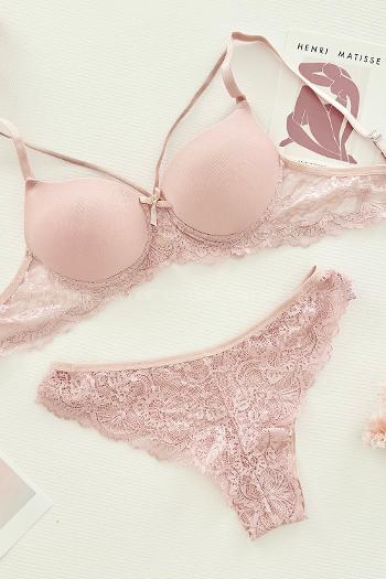 Lamelif Mikro Bralet Sütyen Takım