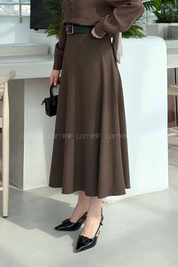 Lamelif Daisy Etek Soft Kahve