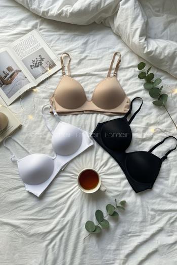 Very Colorful-en Cotton Fabric Underwire Unsupport 