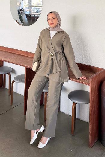 Mink Shirt Collar Long Arm Ayrobin Regular Trousers Comfortable Suit