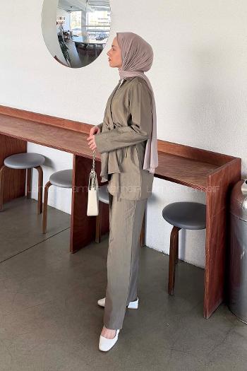 Mink Shirt Collar Long Arm Ayrobin Regular Trousers Comfortable Suit