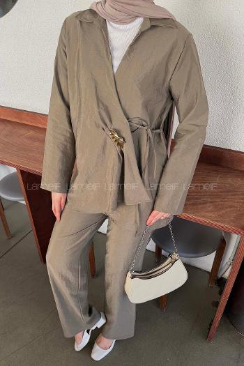 Mink Shirt Collar Long Arm Ayrobin Regular Trousers Comfortable Suit