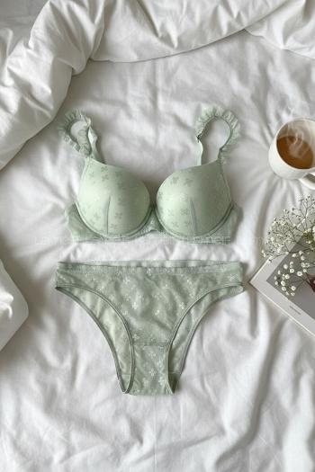 Lamelif Omuz Askısı Fırfırlı Destekli Takım