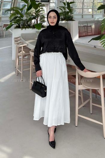 Black Shirt Collar Long Arm Polyester Unprinted Shirt