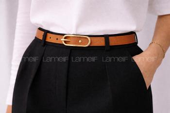 Lamelif Kadın Prestige İnce Gold Tokalı