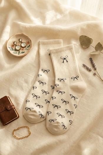 Lamelif Penye Fiyonl Kolej Çorap