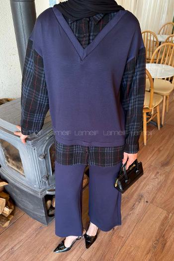 sen İkili Takım Lacivert