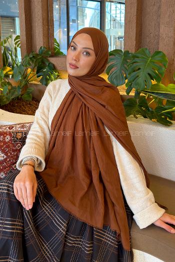 Lamelif Organik Premium Şal Badem