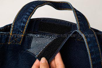 Lamelif Kadın Dükortta Denim Koyu mavi Günlük Spor Plaj Okul Çanta [KOT Totebag]