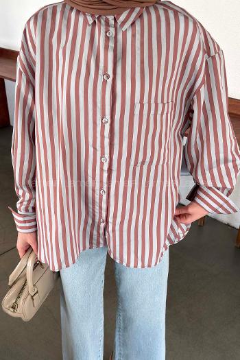 Rose Shirt Collar Long Arm Tensel Shirt