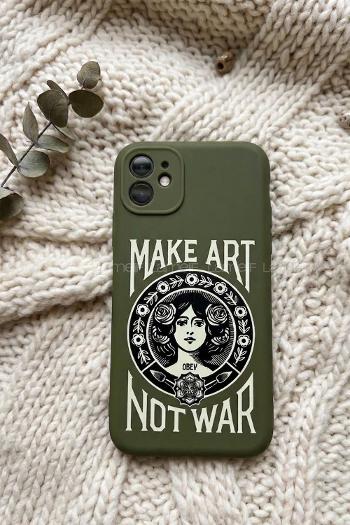 Lamelif  ıPhone Make Art Baskılı Telefon Kılıfı