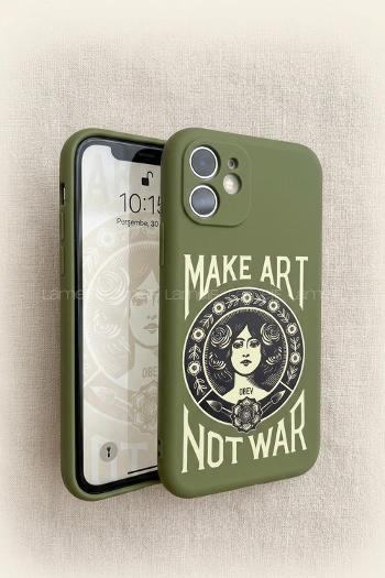 Lamelif  ıPhone Make Art Baskılı Telefon Kılıfı