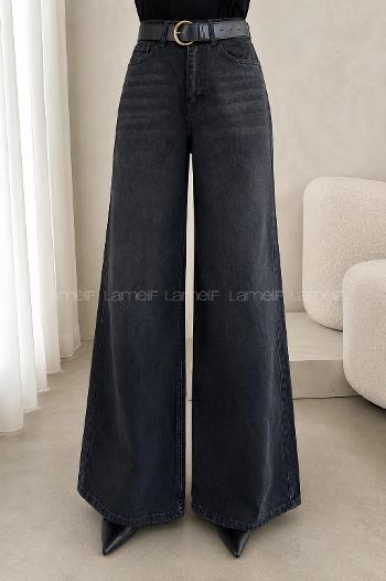 Lamelif Geniş Paça Baggy Jean