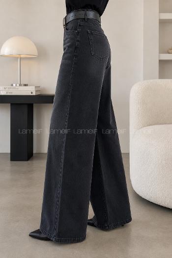 Lamelif Geniş Paça Baggy Jean