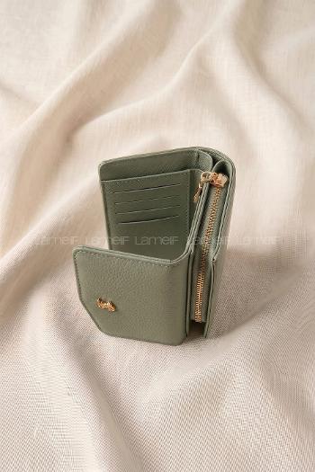 Plum Green Buckle Skin Hand Bag Bag