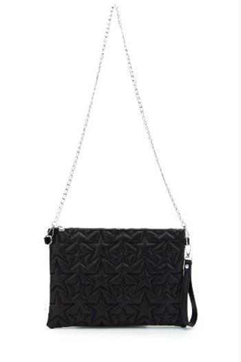 Black Buckle Skin Hand Bag Bag