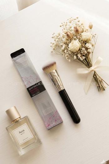 Lamelif Gold Beauty Makyaj Fırçası EP-491