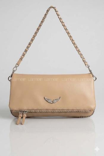 Mink Buckle Skin Hand Bag Bag