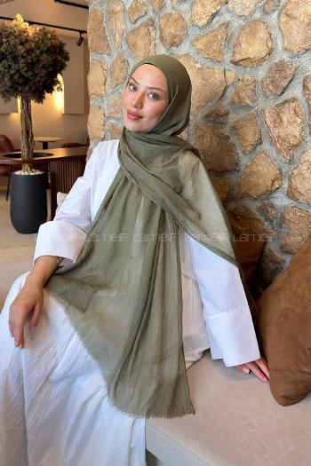 Lamelif  Konfor  Şal Asker Yeşili