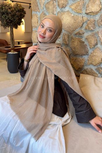 Lamelif  Konfor  Şal Camel