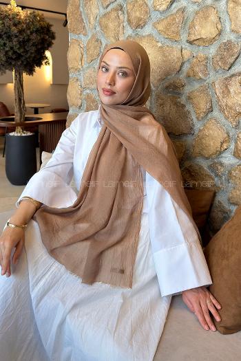 Lamelif  Konfor  Şal Karamel