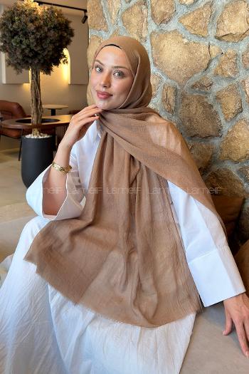 Lamelif  Konfor  Şal Karamel