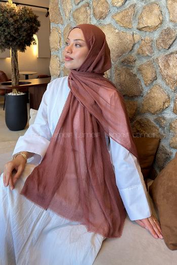Lamelif  Konfor  Şal Tarçın