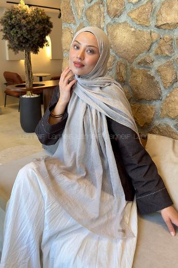 Lamelif  Konfor  Şal Vizon