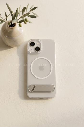 Lamelif iPhone 13/14 Premium Mona Standlı Magsafe Kılıf