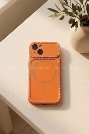 Orange Unprinted Xiaomi Redmi Note 9 Phone Case