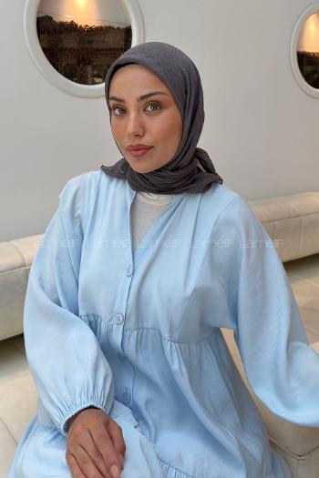 Lamelif Konfor Eşarp Füme