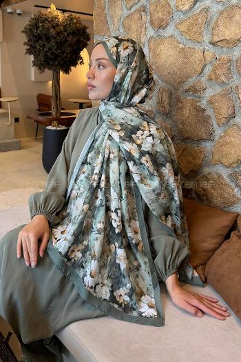 Adacayi Cotton Striped Printed Shawl
