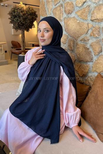 Lamelif Rami Şal Lacivert