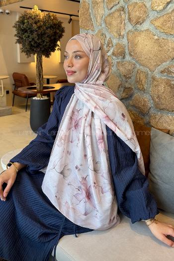 Lamelif Manolya Desen Lara Soft Şal Taş