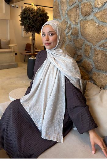 Stone Cotton Fabric Printed Shawl