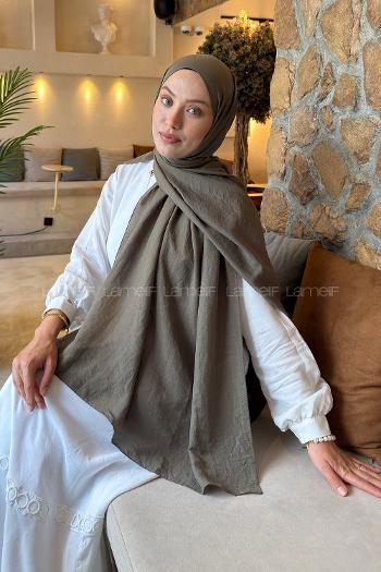 Lamelif Comfort Pamuk Şal Soft Yeşil