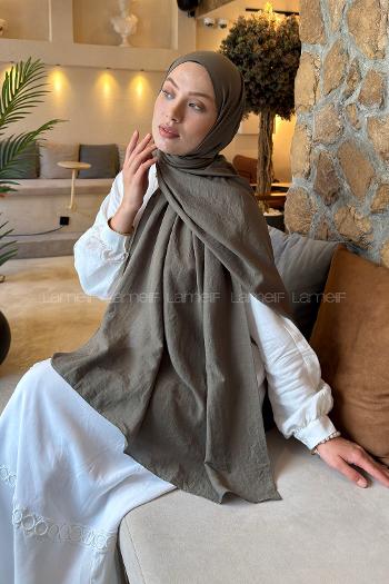 Lamelif Comfort Pamuk Şal Soft Yeşil