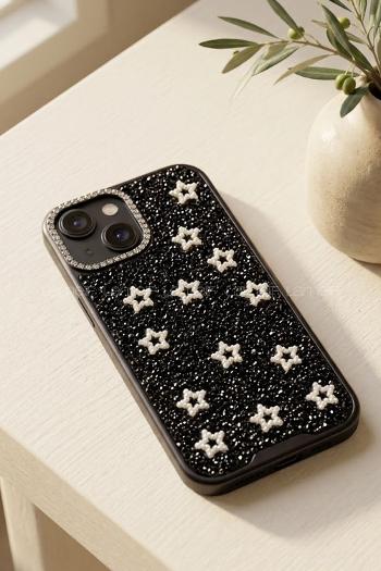 Lamelif iPhone 13/14 Savaroski Elmas Taşlı Telefon Kılıfı