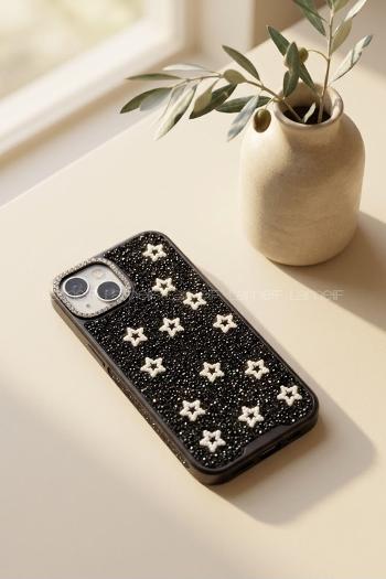 Lamelif iPhone 13/14 Savaroski Elmas Taşlı Telefon Kılıfı