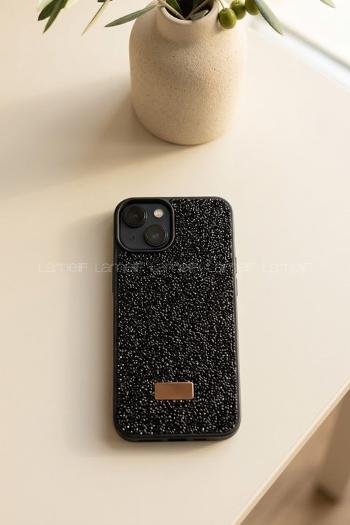Lamelif iPhone 15 Swarovski Taşlı Telefon Kılıfı