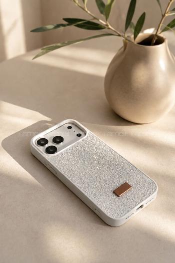 Lamelif iPhone 17 Pro max Swarovski Taşlı Telefon Kılıfı