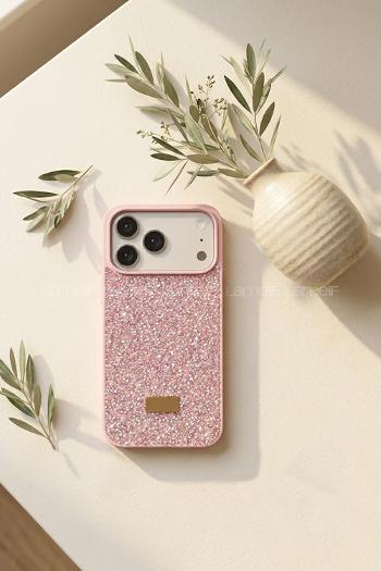 Lamelif iPhone 17 Pro max Swarovski Taşlı Telefon Kılıfı